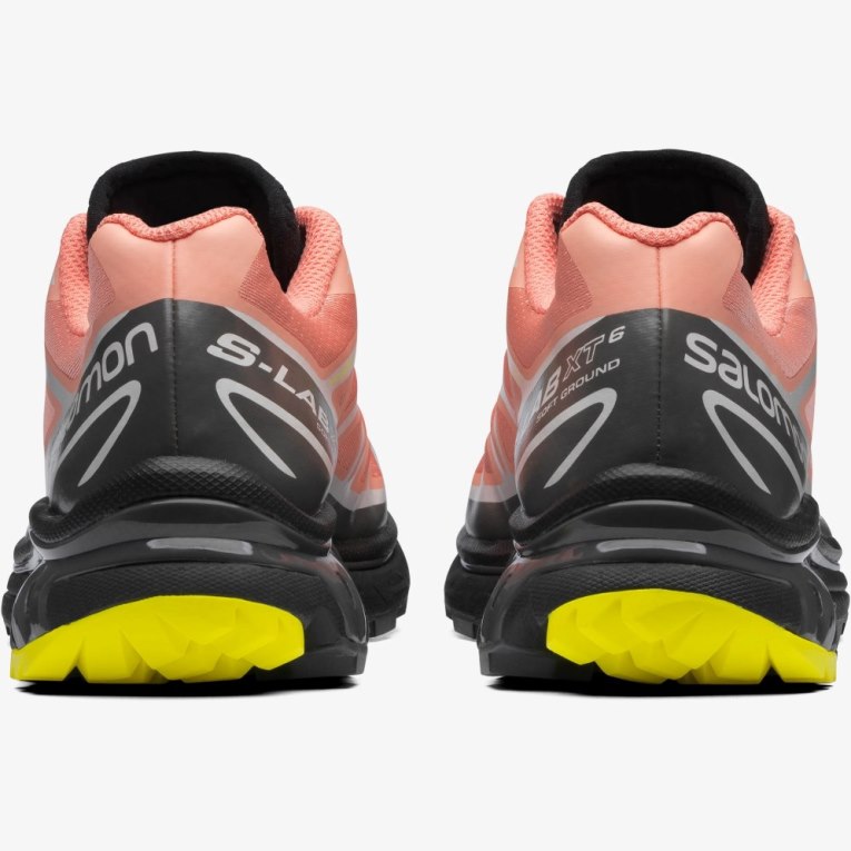 Salomon Xt-6 Women's Sneakers Coral / Black | CA 60Z87